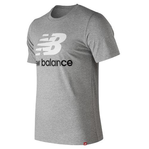New Balance 91546 Men's Essentials Stacked Logo Tee - (mt91546)