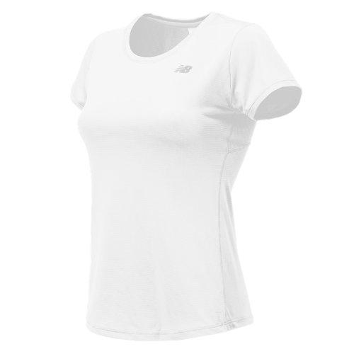 New Balance 53141 Women's Accelerate Short Sleeve - White (wt53141wt)