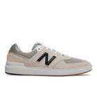 New Balance All Coasts 574 Men's Court Classics Shoes - Off White/black (am574ros)
