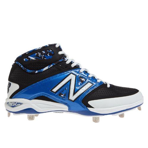 New Balance Mid-cut 4040v2 Metal Cleat Men's Mid-cut Cleats Shoes - Blue, Black, White (m4040bb2)