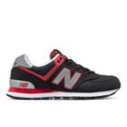 New Balance 574 Jetsetter Men's 574 Shoes - Black/red (ml574jtr)