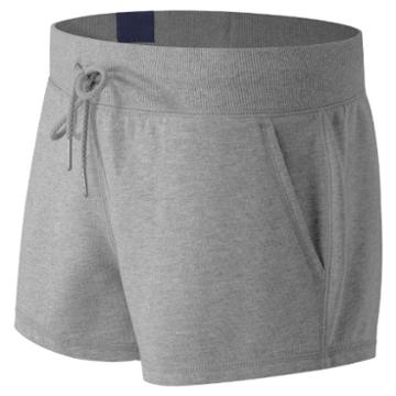 New Balance 61507 Women's Essentials Plus Short - Grey (ws61507ag)
