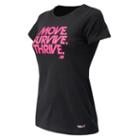 New Balance 71159 Women's Pink Ribbon Survive Tee - (rwt71159)