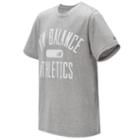 New Balance 16759 Kids' Short Sleeve Graphic Tee - Grey (bt16759sh)