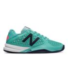 New Balance 996v2 Women's Tennis Shoes - Green/navy (wc996tp2)