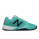 New Balance 996v2 Women's Tennis Shoes - Green/navy (wc996tp2)