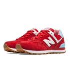 New Balance 574 Picnic Women's 574 Shoes - Red, White, Blue Light (wl574spw)