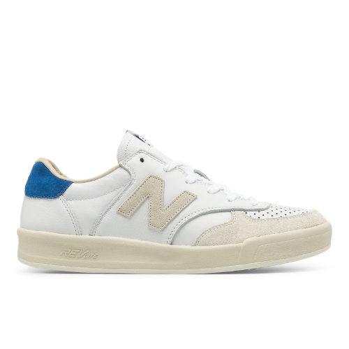 New Balance 300 Leather Men's Court Classics Shoes - White (crt300wl)