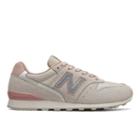 New Balance 996 Women's Running Classics Shoes - Off White/pink (wl996aa)