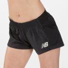 New Balance 4104 Women's Boylston Short - Black (wrs4104bk)