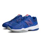 New Balance 696 Women's Tennis Shoes - Blue, Pink, White (wc696bp)