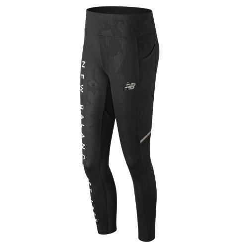 New Balance 83230 Women's Premium Printed Impact Tight - Black (wp83230bkk)