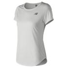 New Balance 91136 Women's Accelerate Short Sleeve V2 - White (wt91136wt)