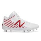 New Balance Rushlx Men's Cleats Shoes - White/red (rushrd)