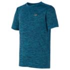 New Balance 12514 Kids' Short Sleeve Performance Tee - Blue (bt12514ob)