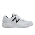 New Balance 696v3 Men's Tennis Shoes - White/black (mc696wt3)