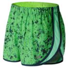 New Balance 53163 Women's Accelerate 2.5 Inch Printed Short - Green (ws53163lwf)