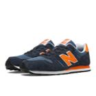 New Balance 373 Men's Running Classics Shoes - Navy, Orange (ml373smo)