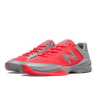 New Balance 896 Women's Tennis Shoes - Coral Pink, Grey (wc896sp1)