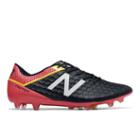 New Balance Visaro Mid Level Fg Men's Soccer Shoes - Navy/red/yellow (msvrlfgc)