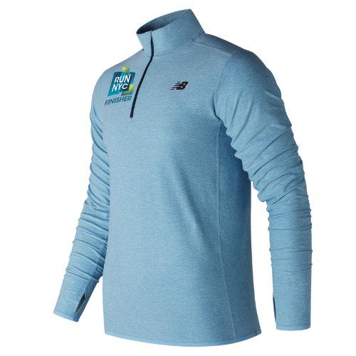 New Balance 53030 Men's United Airlines Nyc Half N Transit Quarter Zip - (mt53030c)