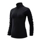 New Balance 93104 Women's Transform Half Zip - Black (wt93104bk)