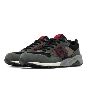 New Balance 580 Wild Survivor Collection Men's Shoes - Slate Green, Grey, Red (mrt580gc)