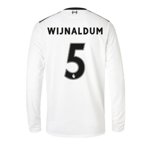 New Balance 732310 Men's Lfc Mens Wijnaldum Away Ls No Patch Jersey - (mt732310-5na)