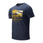 New Balance 93645 Men's Nyc Marathon Taxi Tee - Navy (mt93645mpgh)