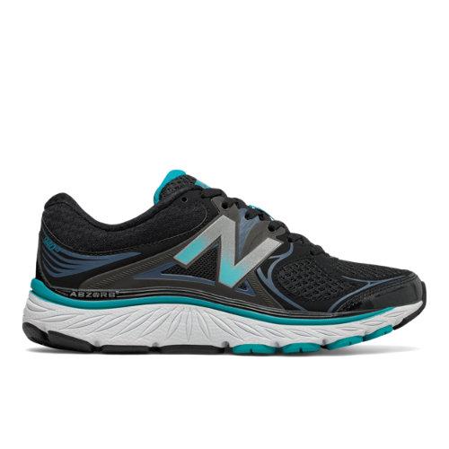 New Balance 940v3 Women's Distance Shoes - Black/blue/grey (w940bk3)