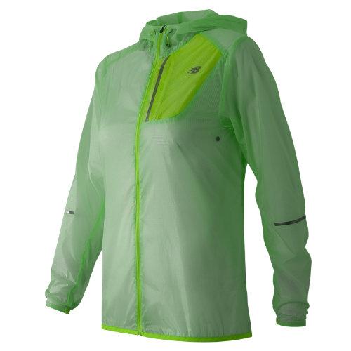 New Balance 61226 Women's Lite Packable Jacket - Green (wj61226sef)