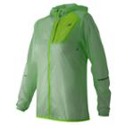 New Balance 61226 Women's Lite Packable Jacket - Green (wj61226sef)