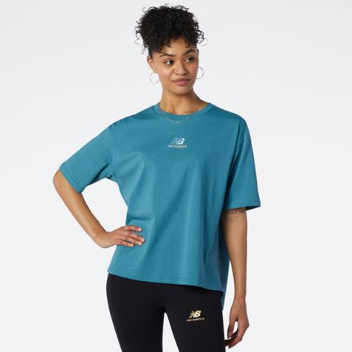 New Balance Womens Nb Athletics Higher Learning Graphic Tee