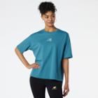 New Balance Womens Nb Athletics Higher Learning Graphic Tee