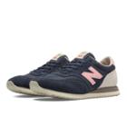 620 New Balance Women's Running Classics Shoes - Navy, Pink (cw620nnv)