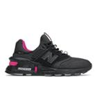 New Balance 997 Sport Men's Shoes - Black/pink (ms997sbp)