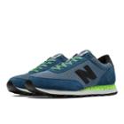 New Balance 501 90s Outdoor Men's Running Classics Shoes - Blue Aster, Black, Lime Green (ml501wbm)