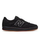 New Balance 300 Suede Men's Shoes - Black/silver (crt300mn)