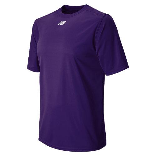 New Balance 9321 Men's Short Sleeve Baseball Power Top - Team Purple (tmt9321tpu)