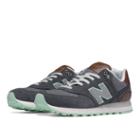 New Balance 574 Cruisin Women's 574 Shoes - Orca/seafoam/brown (wl574bea)