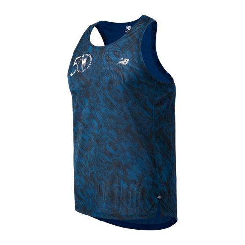 New Balance Men's Nyc Marathon Printed Impact Run Singlet