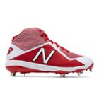 New Balance Mid-cut 4040v4 Men's Mid-cut Cleats Shoes - Red/white (m4040tr4)