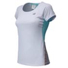 New Balance 5118 Women's Nb Ice Short Sleeve - White, Sea Spray, Bold Citrus (wrt5118ssp)