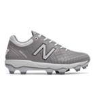 New Balance 4040v5 Tpu Men's Cleats And Turf Shoes - Grey/white (pl4040g5)