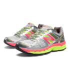 New Balance 860v4 Women's Running Shoes - Silver, Hot Pink, Lime (w860sp4)