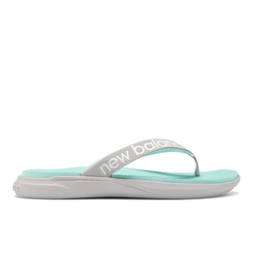 New Balance 340 Women's Flip Flops Shoes - Grey/white/blue (swt340a1)