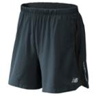 New Balance 4113 Men's Impact 5 Inch Track Short - Petrol, Black (mrs4113pe)