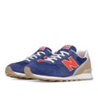 New Balance 696 Lakeview Women's Running Classics Shoes - Navy/red/tan (wl696hg)