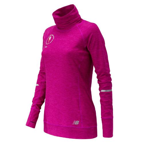 New Balance 73241 Women's Nyc Marathon In Transit Tunic Top - Pink (wt73241vprh)