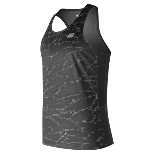 New Balance 83171 Men's Printed Accelerate Singlet - (mt83171)